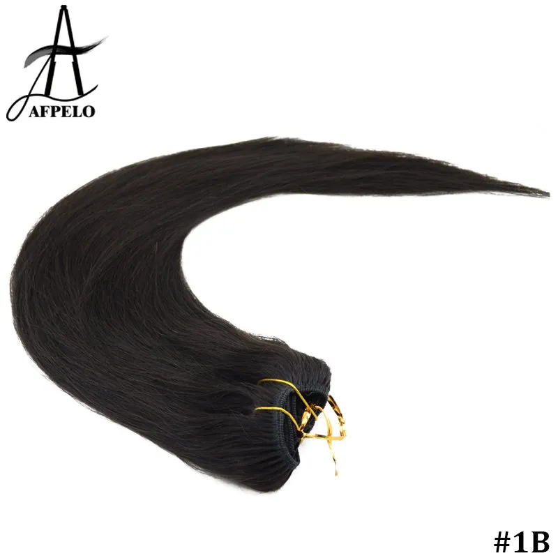 Clip ondulata nelle estensioni dei capelli per capelli neri