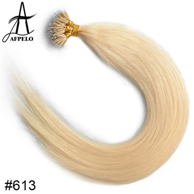 Extension per capelli con anello nano di lusso